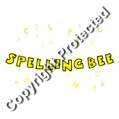 Spelling Bee Logo (White Text)
